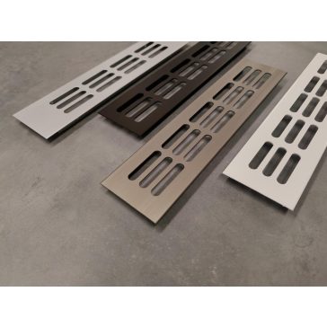 Szellőzőrács alu 60x250mm