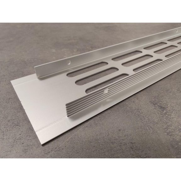 Szellőzőrács alu 60x250mm