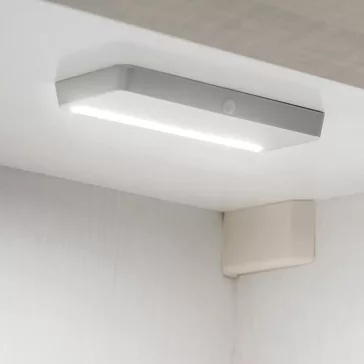 Led lámpa Kraz mozgásérzékelős ezüst
