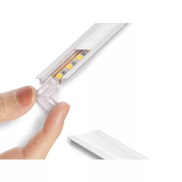Led Profil Pyxis sarokösszekötő átlátszó