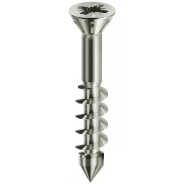 Csavar Mustad Fa-forgácslap-MDF PZ horgany 4x50mm