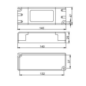 Transzformátor LED lámpához GTV 12V 33W