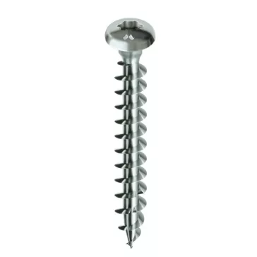 Csavar Mustad D fejű Torx horgany 5x25mm