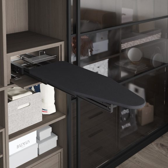 Kihúzható vasalódeszka R antracit