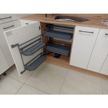 Konyhai kamra Tandem C 560x500x650mm fékes antracit 600mm