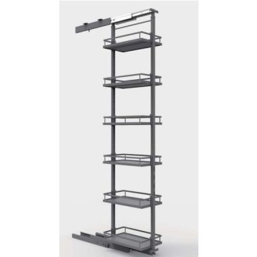 Konyhai kamra C antracit 300mm