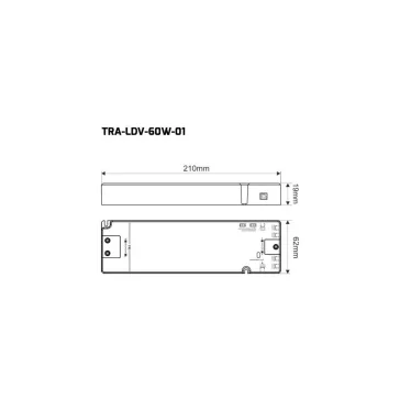 Transzformátor Smart 60W 24V