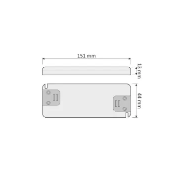 Transzformátor lapos 12V 15W