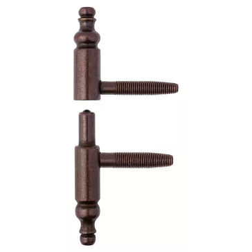 Otlav pánt 2 részes Díszes 16mm LÁNY+FIÚ Bronz