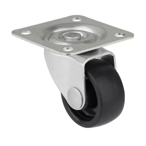 Készülékkerék puha padlóhoz átmérő 30 mm teherbírás 20 kg