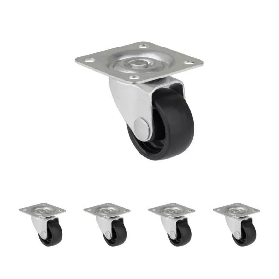 Készülékkerék puha padlóhoz átmérő 30 mm teherbírás 20 kg