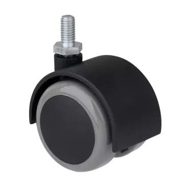   Bútorkerék M8-as csappal 50 mm átmérőjű 50 kg teherbírású