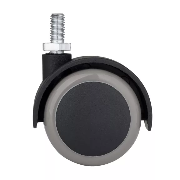 Bútorkerék M8-as csappal 50 mm átmérőjű 50 kg teherbírású