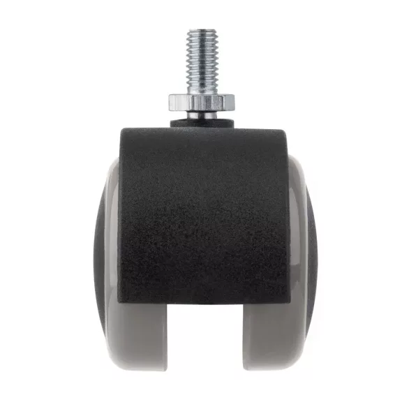 Bútorkerék M8-as csappal 50 mm átmérőjű 50 kg teherbírású