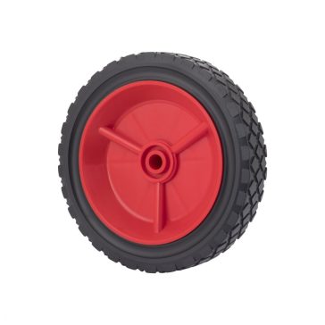 Fűnyíró kerék átmérő 175 mm piros teherbírás 40 kg