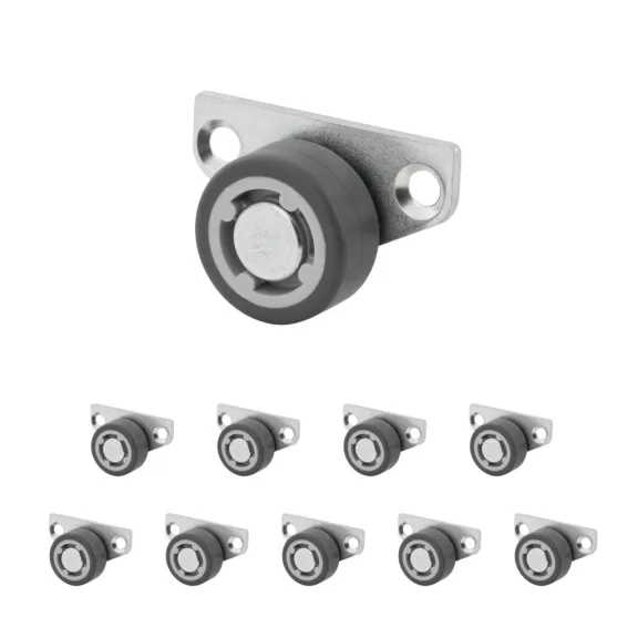 Oldalsó szekrény görgő kemény padlóra átmérő 30 mm teherbírás 35 kg