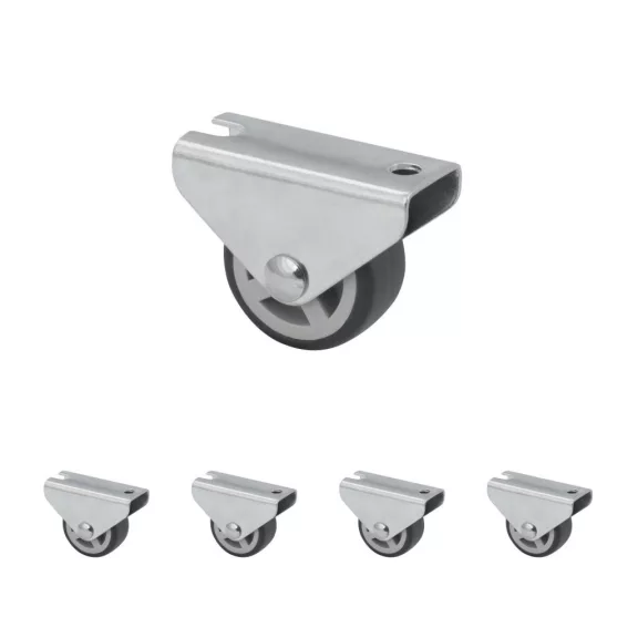 Szekrénykerék átmérő 30 mm teherbírás 35 kg