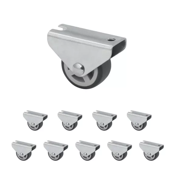 Szekrénykerék átmérő 30 mm teherbírás 35 kg