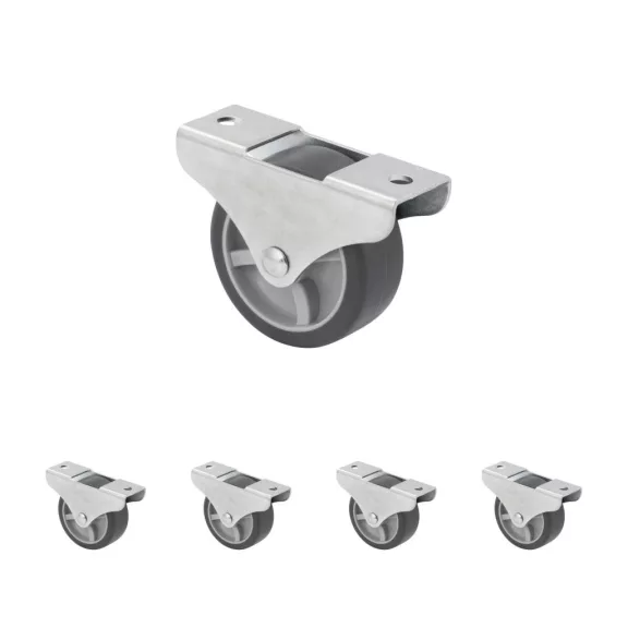 Szekrénykerék átmérő 50 mm teherbírás 50 kg