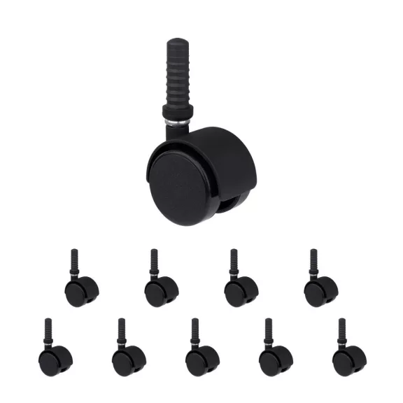 Bútorkerék csappal átmérő 40 mm teherbírás 25 kg