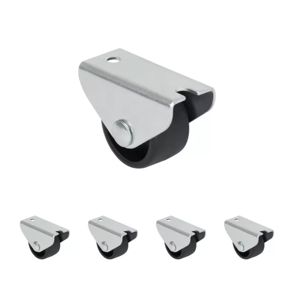 Szekrénygörgő puha padlóhoz átmérő 30 mm teherbírás 45 kg