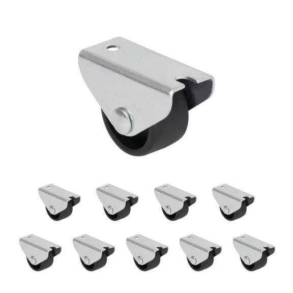 Szekrénygörgő puha padlóhoz átmérő 30 mm teherbírás 45 kg