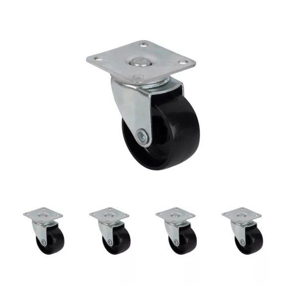 Készülékkerék puha padlóhoz átmérő 40 mm teherbírás 30 kg