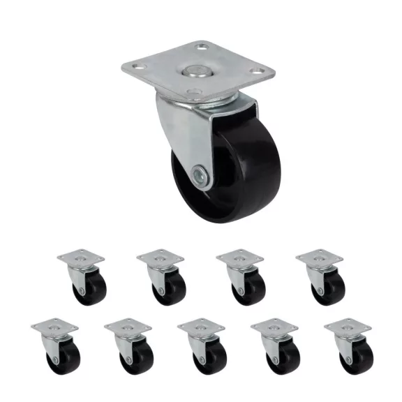 Készülékkerék puha padlóhoz átmérő 40 mm teherbírás 30 kg