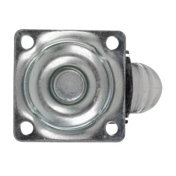 Forgószerkezet kereke fékkel átmérő 50 mm teherbírás 40 kg átlátszó