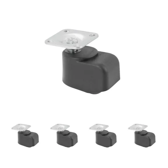 MINI bútorkerék kemény padlóra 25 mm átmérőjű 50 kg