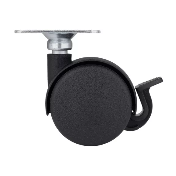 Bútorkerék fékkel átmérő 40 mm teherbírás 25 kg