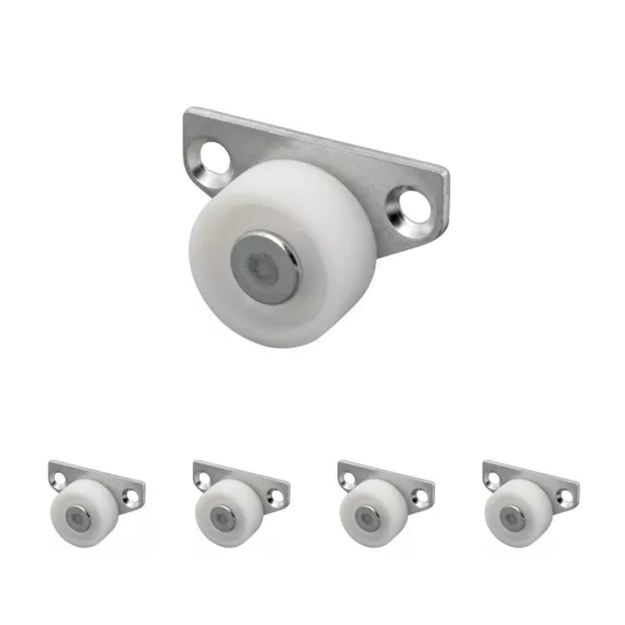 Oldalsó szekrény görgő puha padlóhoz átmérő 30 mm