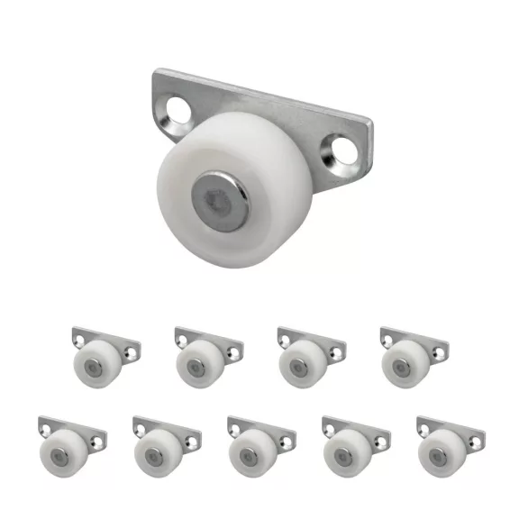 Oldalsó szekrény görgő puha padlóhoz átmérő 30 mm