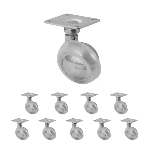 Bútorgörgő puha padlóra 40 mm átmérőjű talppal