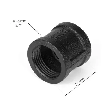 Walteco Rusticline dugókulcs 3/4", RT-3, fekete