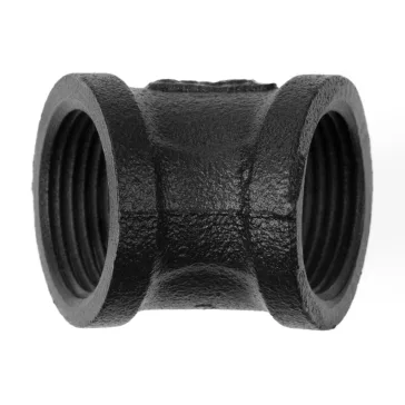 Walteco Rusticline könyök 3/4", 45°, RT-4, fekete
