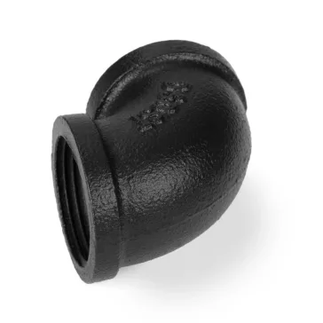 Walteco Rusticline könyök 3/4", 90°, RT-5, fekete