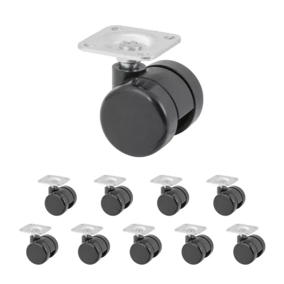 Bútorkerék talppal 35 mm átmérőjű teherbírás 70 kg