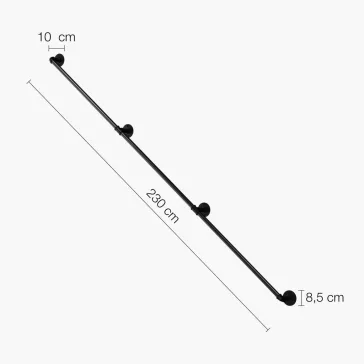 Walteco ZENA - Rusticline lépcsőkorlát 2300mm