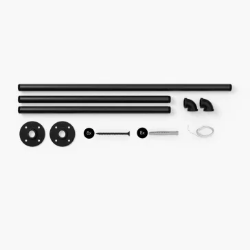 Walteco AVA - Rusticline mennyezeti ruhaakasztó 820x540mm