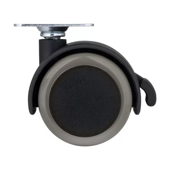 Bútorkerék fékkel átmérő 50 mm teherbírás 50 kg