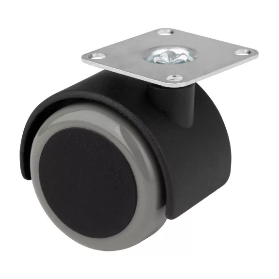 Bútorkerék fékkel átmérő 50 mm teherbírás 50 kg