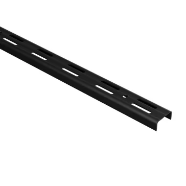 Kétsoros szalag 25x12mm, 500mm hosszú, matt fekete