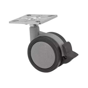 Design bútorkerék fékkel átmérő 60 mm