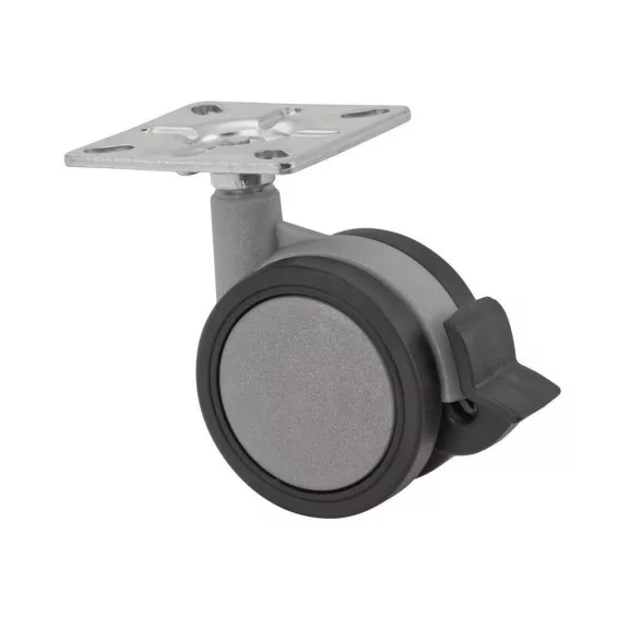 Design bútorkerék fékkel átmérő 60 mm