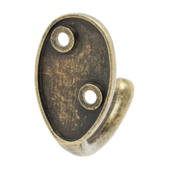 Polaris kabáttartó antik sárgaréz