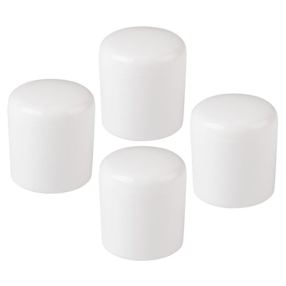 Kupak 18 mm átmérőjű műanyag fehér 4 db.