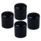 Kupak átmérő 18 mm műanyag fekete 4 db.