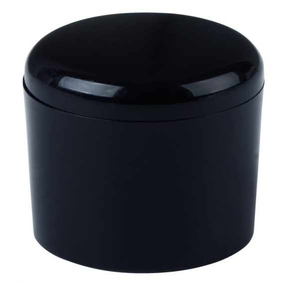 Kupak átmérő 18 mm műanyag fekete 4 db.