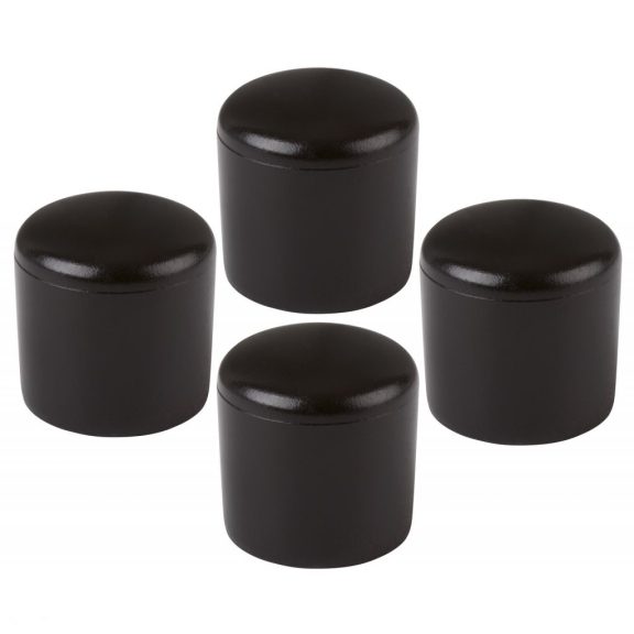 Kupak átmérő 20 mm műanyag fekete 4 db.